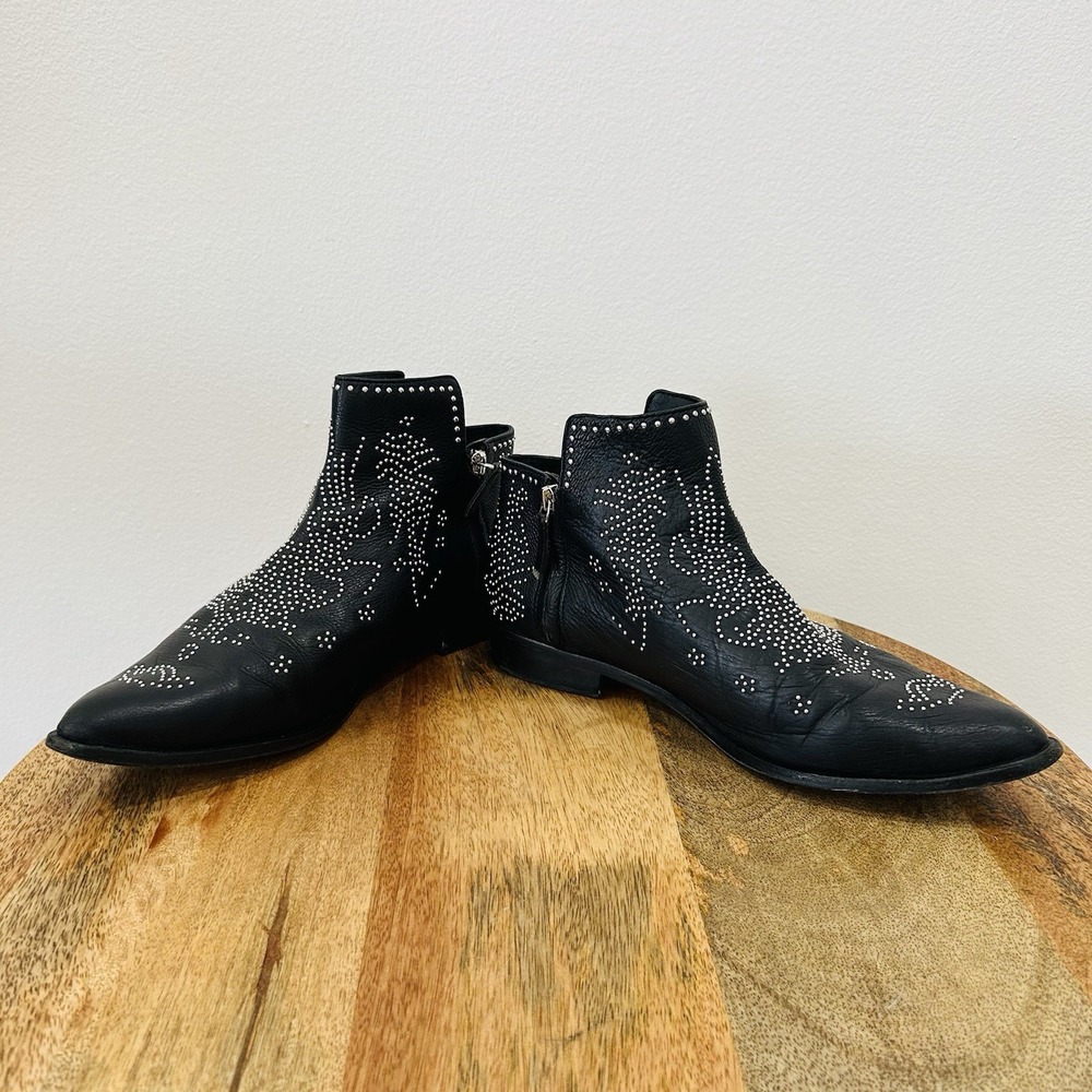 Genuine Leather Mercer Edit Studded CALL BACK2 Ankle Boot  Men's Size 12 M